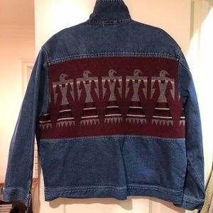 Super Rare - Pendleton Denim Jacket